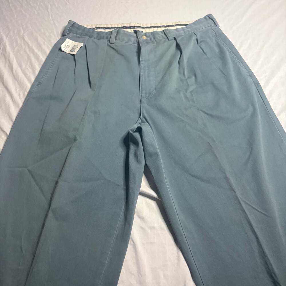 Polo Ralph Lauren Andrew Pant Pleated Chinos Blue 34x32